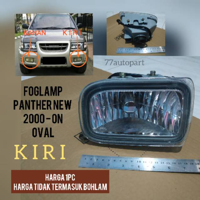 Lampu kabut foglamp panther kapsul new 2000 keatas kiri