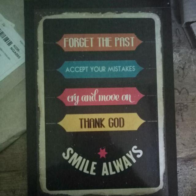 Vintage Wall Decor Home Decor Decopage Hiasan Dinding Pajangan Dinding Quote Motivasi Vintage