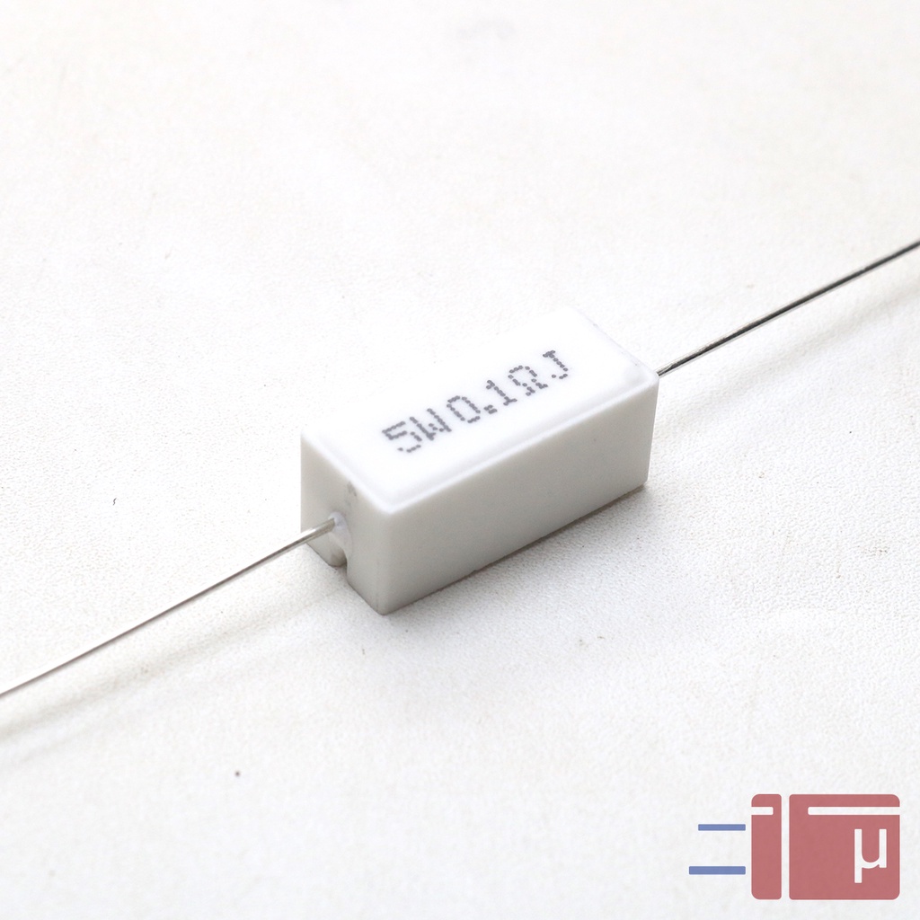 Resistor Kapur 0.1R 0.1 Ohm 5W Taiwan Kaki Tembaga