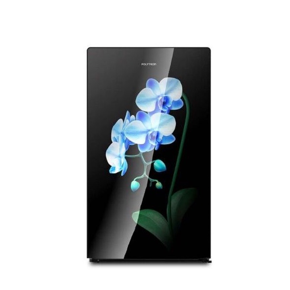 Kulkas Polytron 1 Pintu PRA 15MOB Low Watt Tempered Glass