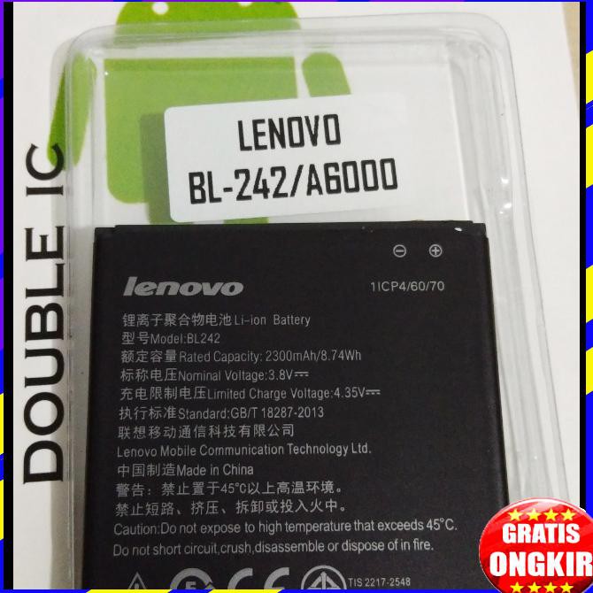ACC HP ORIGINAL BATERAI LENOVO A6600+ A6600 PLUS