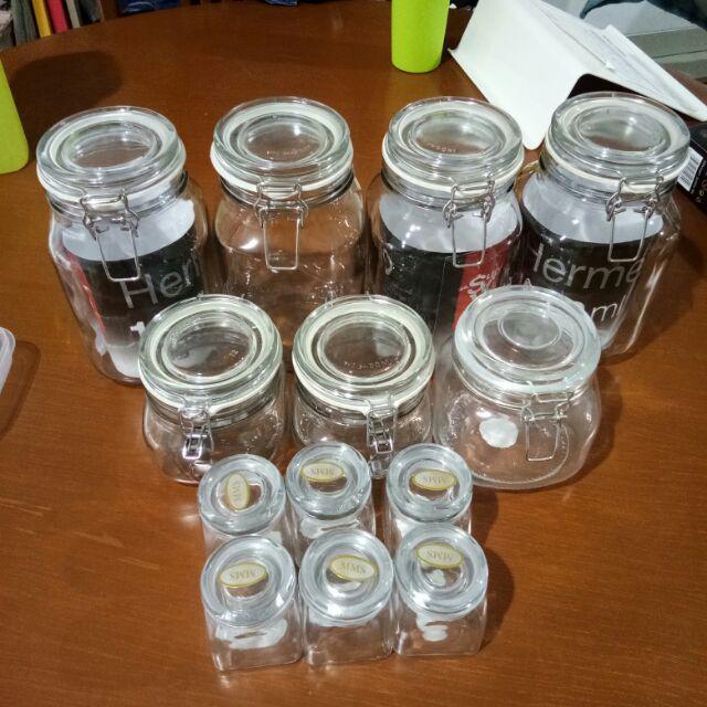 Keke Jar Kaca Mini 150 Ml / Toples Beling Mini Kedap Udara 150 Ml