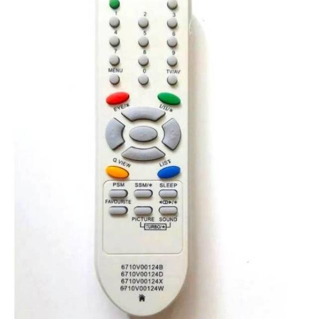 Remot tv LG tabung