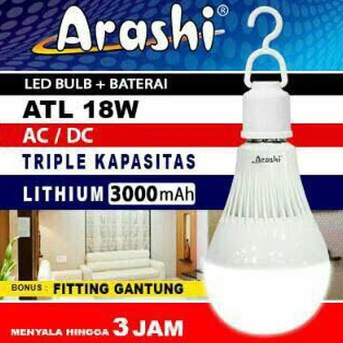 Lampu Led Emergency Arashi 18 Watt 18W