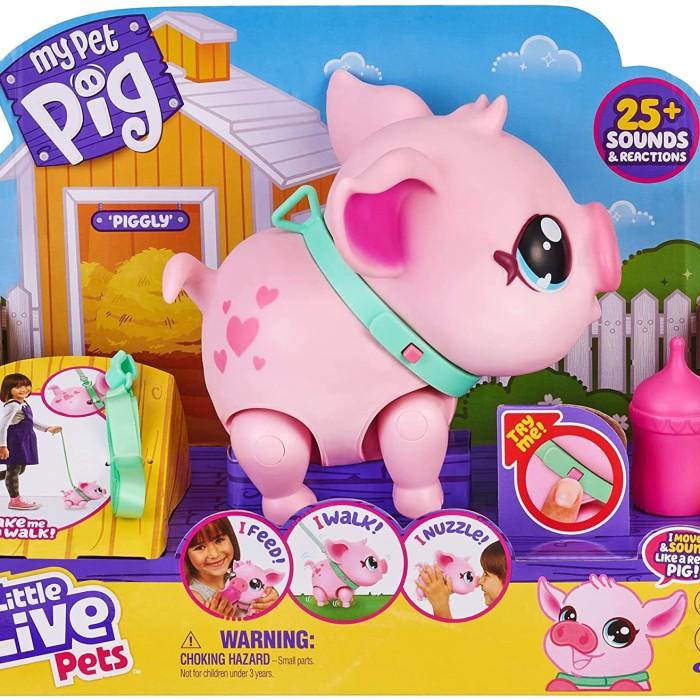 Little live pets my pet pig piggy soft and jiggly original