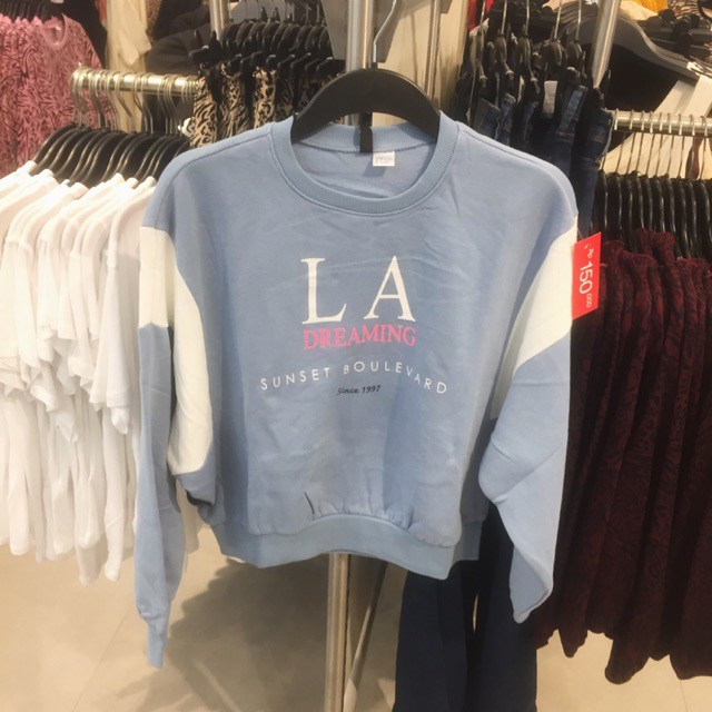 KOREA RAJUT LUCU HITAM BIRU LANGIT UNGU / SWEATER HNM SALE