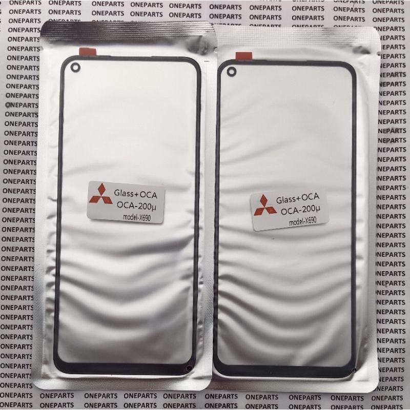 KACA GLASS LCD PLUS LEM OCA INFINIX NOTE 7 X690 ORIGINAL