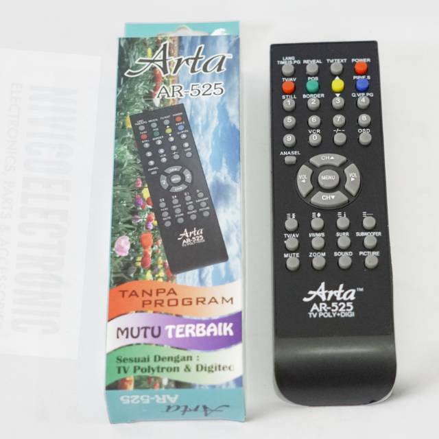Remot tv ARTA AR525 TV POLYTRON DIGITEC