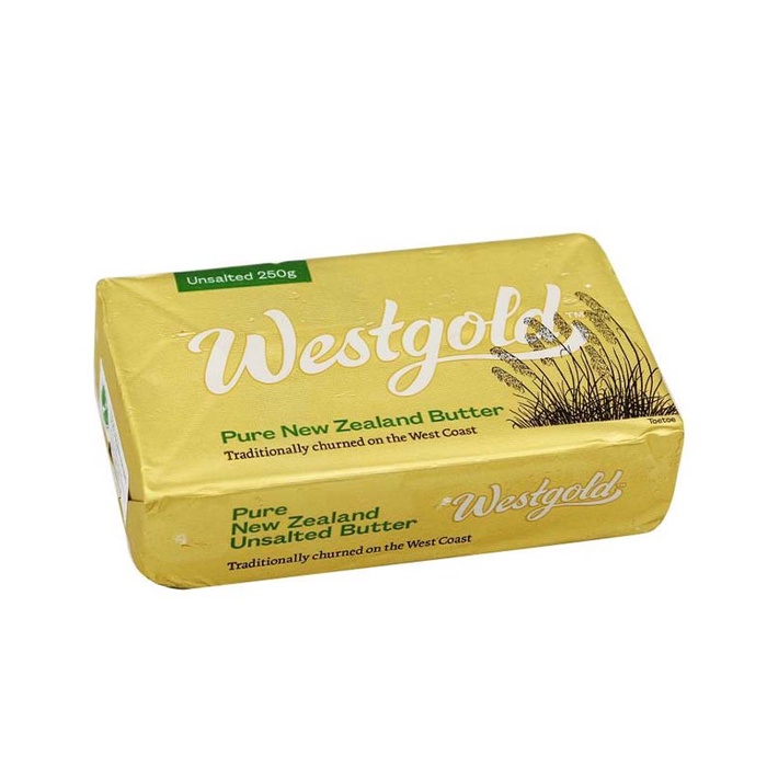 MENTEGA WEST GOLD UNSALTED BUTTER GRASS FED 250GR HALAL