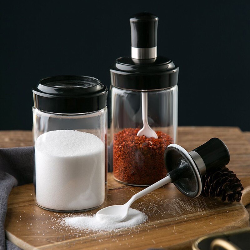 Botol Bumbu Dapur Kaca Tempat Bumbu Unik Dan Lucu