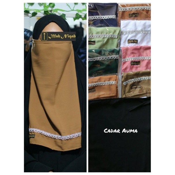 CADAR TALI || NIQAB BANDANA PONI || CADAR KARET