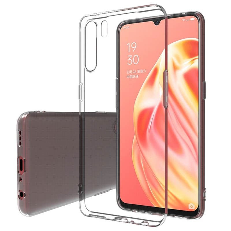 OPPO A16E A55 A76 A95 A16 A15 A15S RENO 3 RENO 3 PRO CASE SOFTCASE HD BENING 2mm CLEAR TPU TRANSPARAN SILIKON KARET SOFT CASING COVER