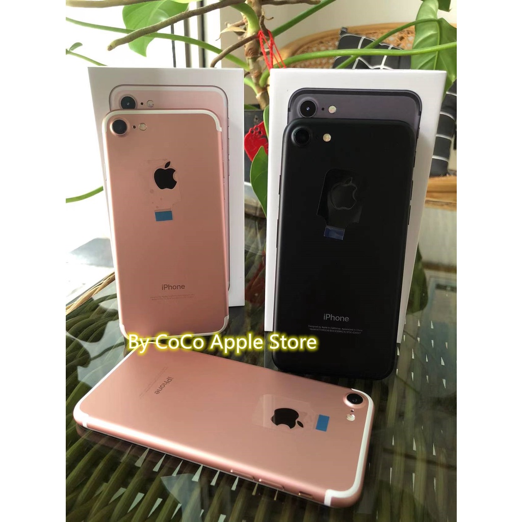 iPhone7 32GB All Sim Silent Fullset Original Second  Mulus100% Like New 3utools All  Green  (Garansi 1 Tahun)