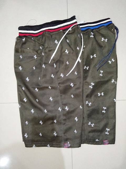 Celana Pendek Pria / Kolor Motif / Kolor Distro