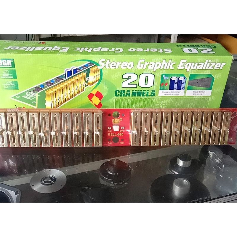 Kit equalizer 20 chenel BELL BGR berkualitas