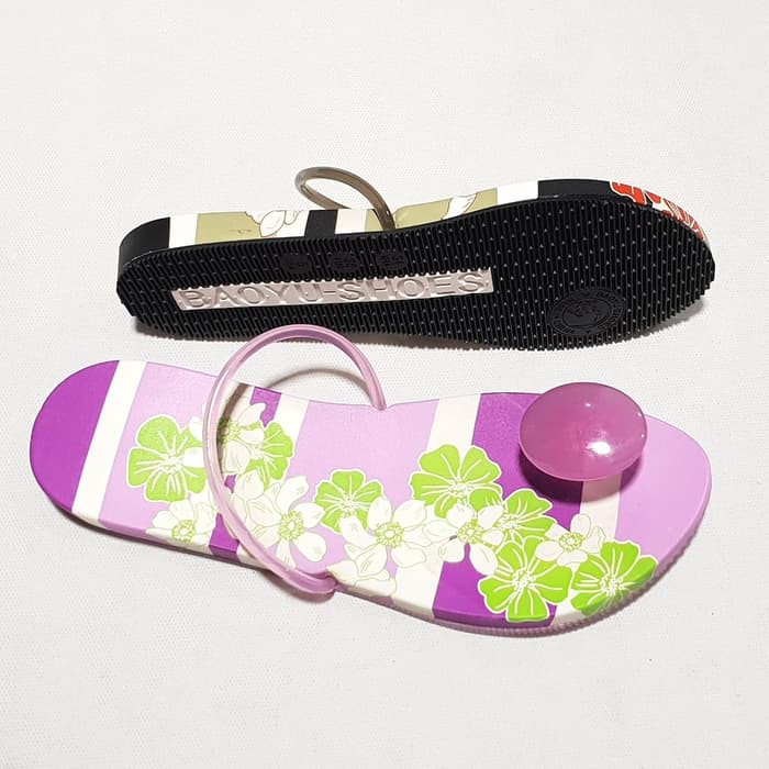 jelly sandal wanita baoyu sendal jepit import 1882jepit