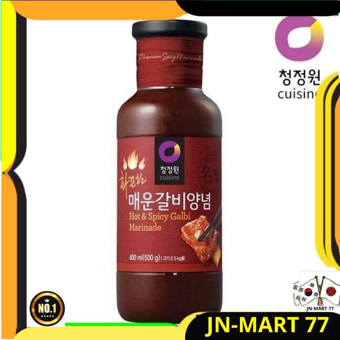 

KOREAN FOOD SPICY KALBI SAUCE MARINADE-SAUS MARINASI KALBI PEDAS IMPOR