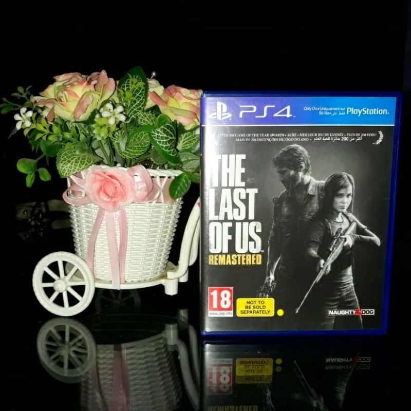 BD Kaset PS4 The Last of Us Remastered Game Playstation 4 PS 4 Bekas Second