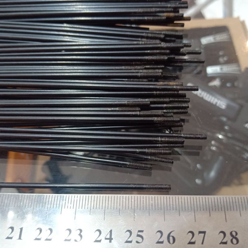 jari jari spoke ruji 262mm rims velg 26 / 27,5 /700c inch