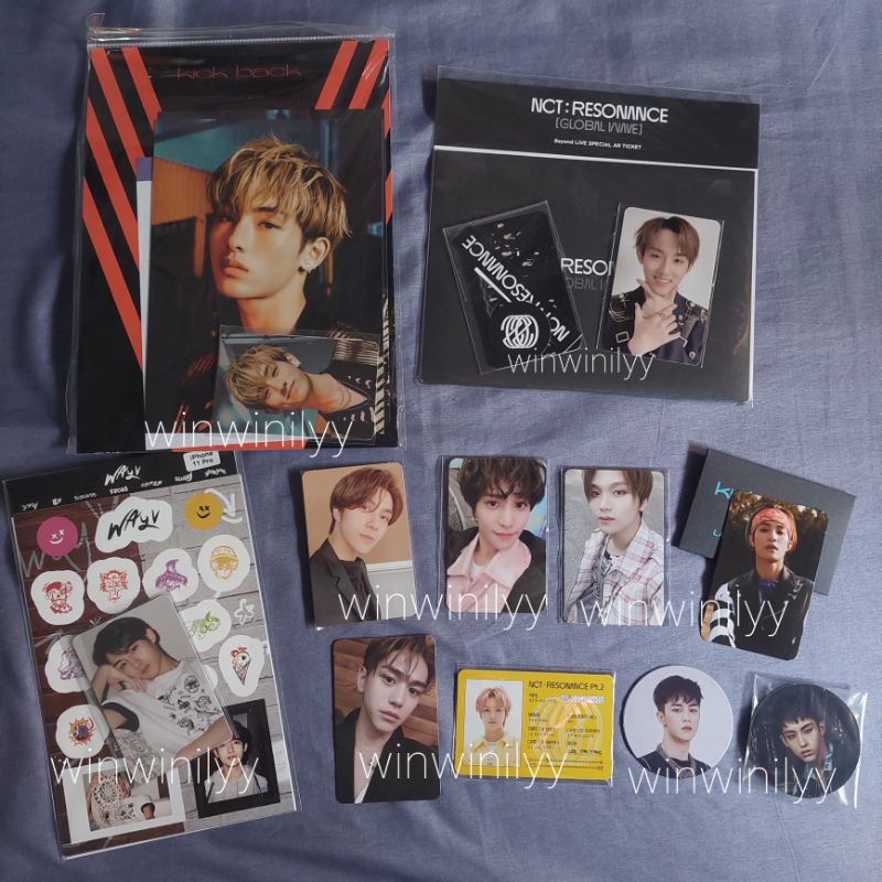 photocard circle card pc cc hendery awaken haechan chilling yangyang stranger benefit owhat ch press