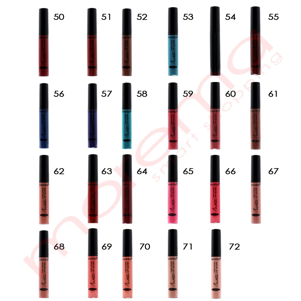 LIMITED SUPER SALE - NABI Matte Long Lasting Lip Gloss