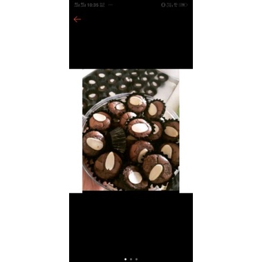 

brownis kering mini/brownis kering shiny crust