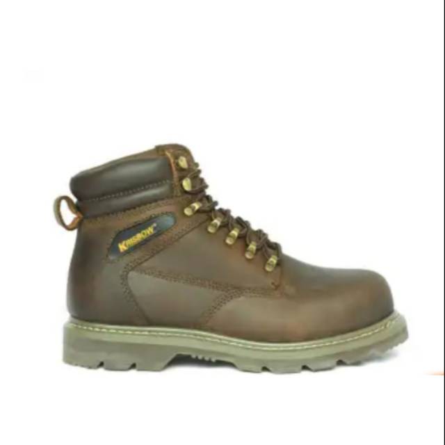 sepatu safety krisbow safety shoes booth