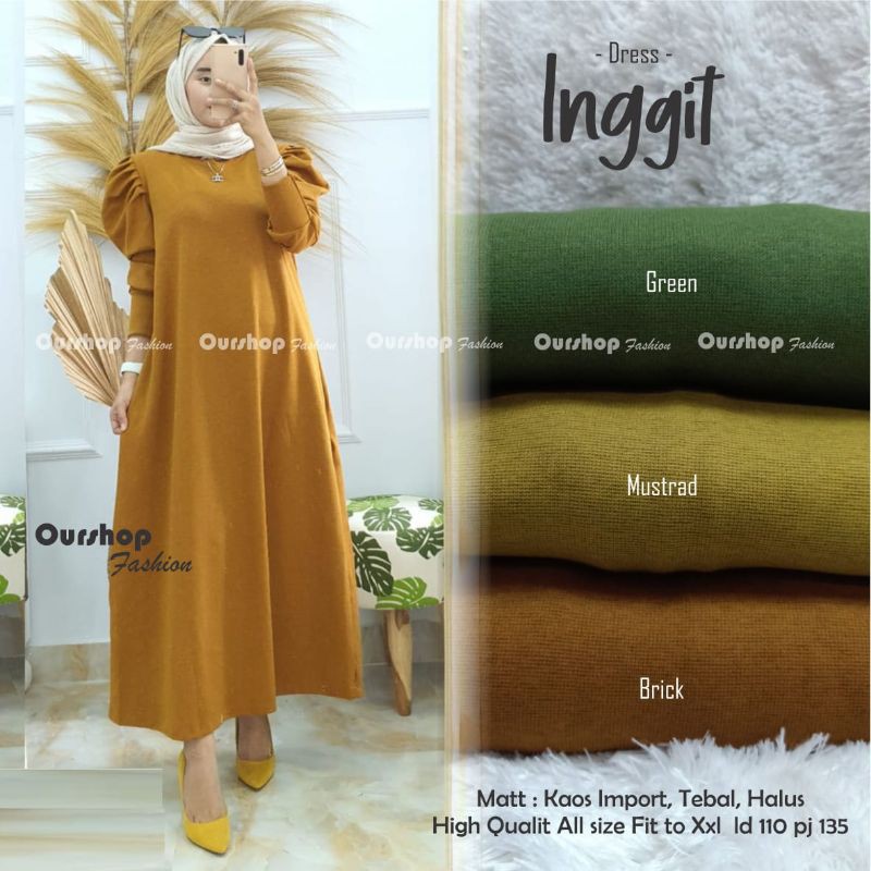Dress Wanita - Inggit Dress
