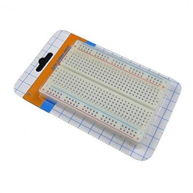 Solderless Breadboard Mini Prototype Board 400 Lubang 8.5x5.5cm