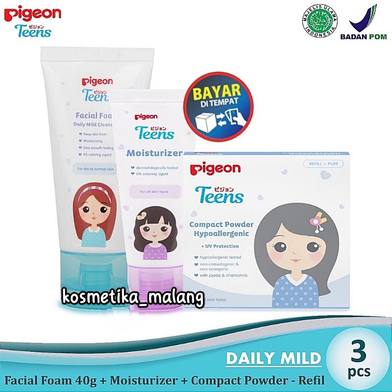 pigeon teens paket remaja ekonomis isi 3