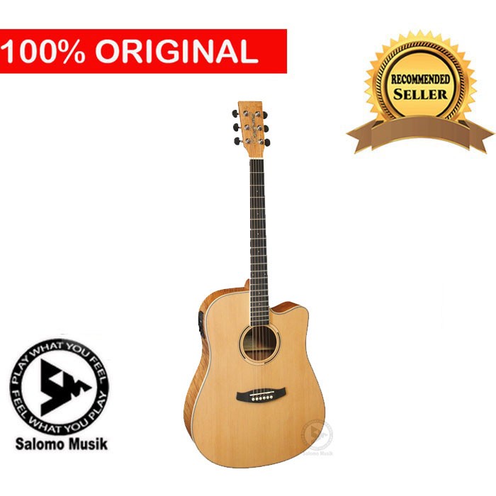 Gitar Akustik Elektrik Tanglewood DBT DCE FMH
