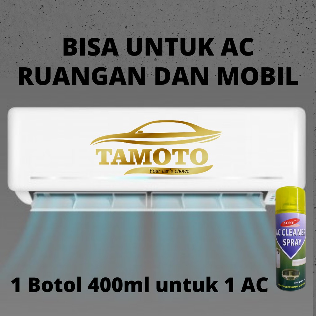 AC Refresher &amp; Cleaner Spray - Pembersih / pendingin / pengharum Ac mobil dan split kamar ruangan