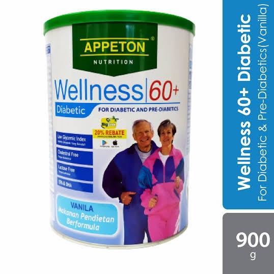 

[COD] Appeton wellness 60+ diabetic vanila vanilla 900g [COD]
