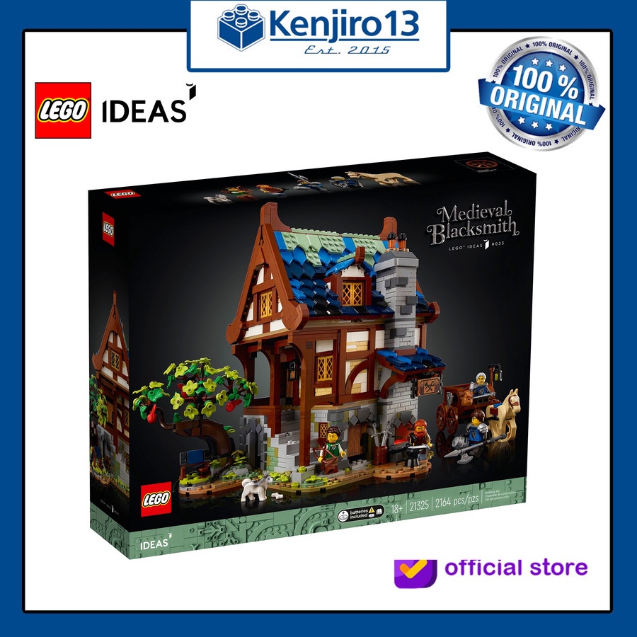 Lego Ideas 21325 Medieval Blacksmith