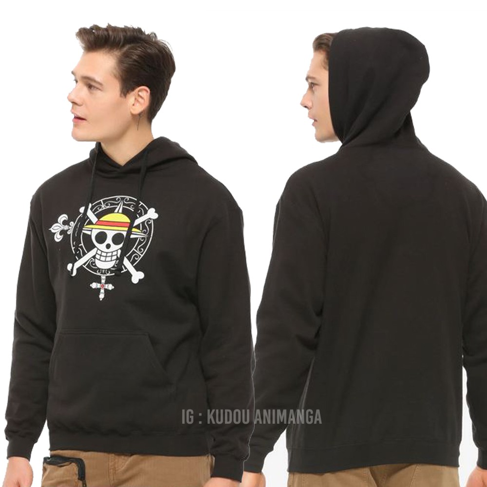 One Piece Straw Hat Pirates Compass Hoodie