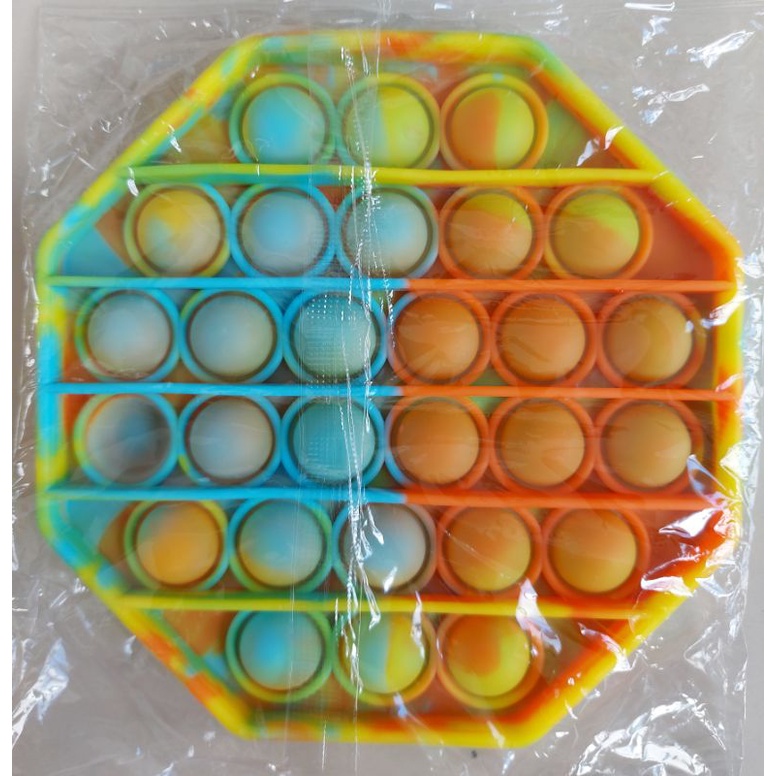 POP IT BENTUK-BENTUK MAINAN ANAK IMPOR-OKTAGON GRADASI