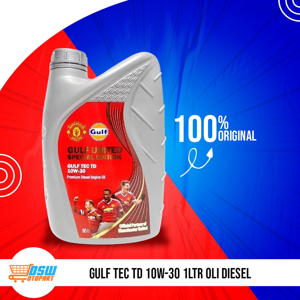 GULF TEC TD 10W-30 1LTR OLI DIESEL