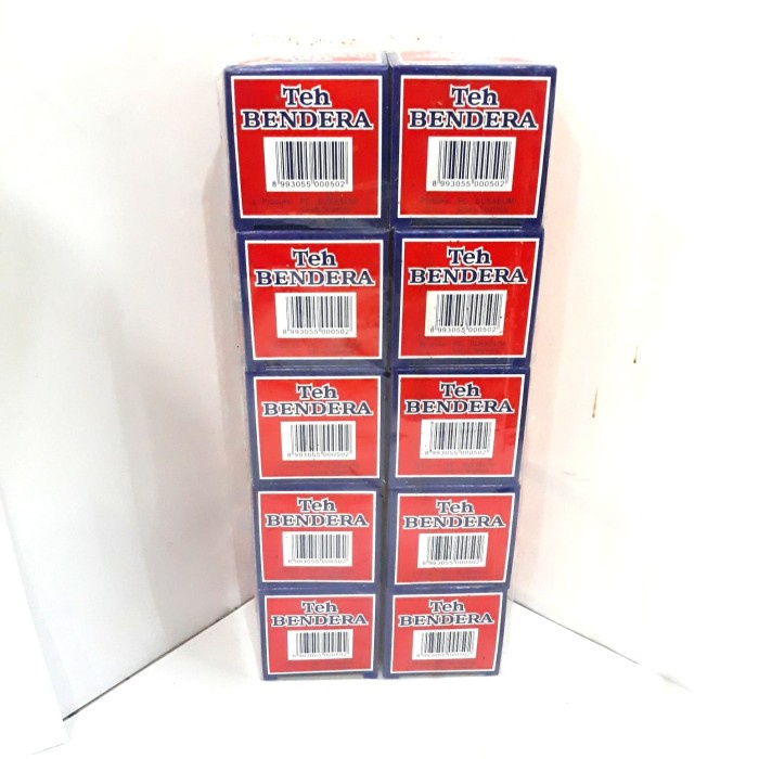 

(BISA COD) Teh Bendera Bubuk (10 Box x 50 Gr)