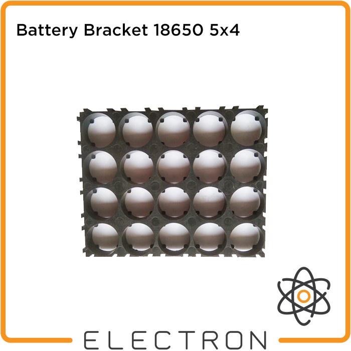 Kotak baterai Battery Bracket 18650 5x4 4x5 Holder 15 Slot Baterai Li-ion Lithium