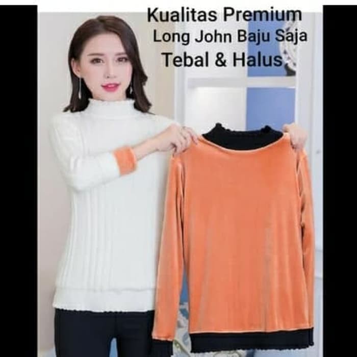 Baju Atasan Blus Wanita Muslim Shamal Busui Friendly S78 New Blou SV552 Long John Musim Dingin Saja