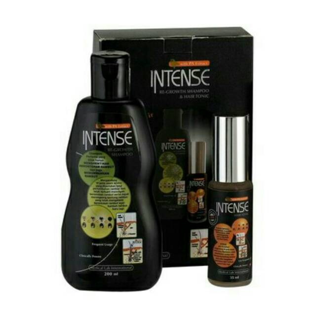 Intense twin pack ultimate shampoo dan hair tonic