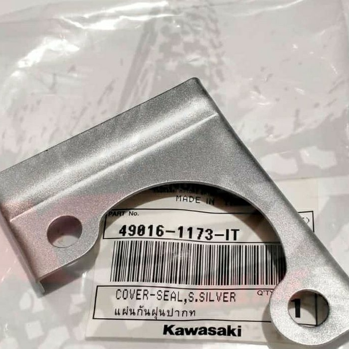 plat knalpot ninja rr ninja r ninja ss original