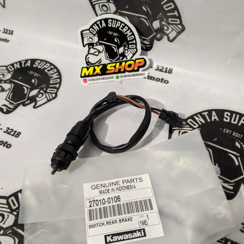 Switch rem belakang klx dtracker original kawasaki