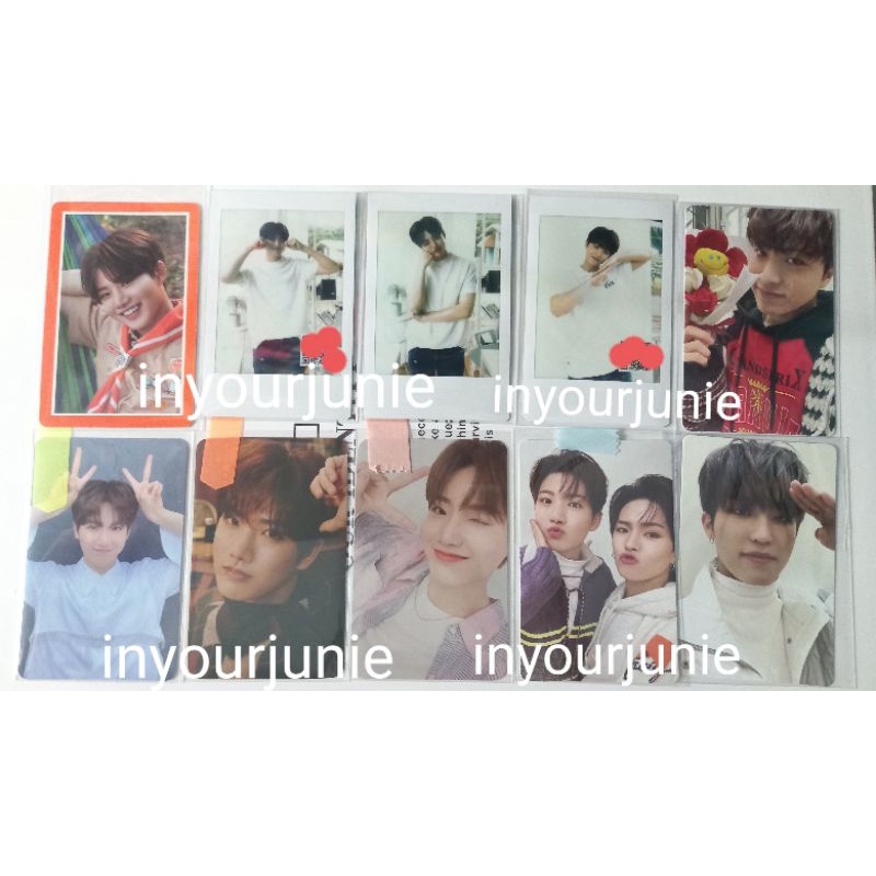 Photocard Treasure pc junkyu jihoon junghwan jeongwoo applewood junkyu 1.0, jihoon ktown, tss, lipss