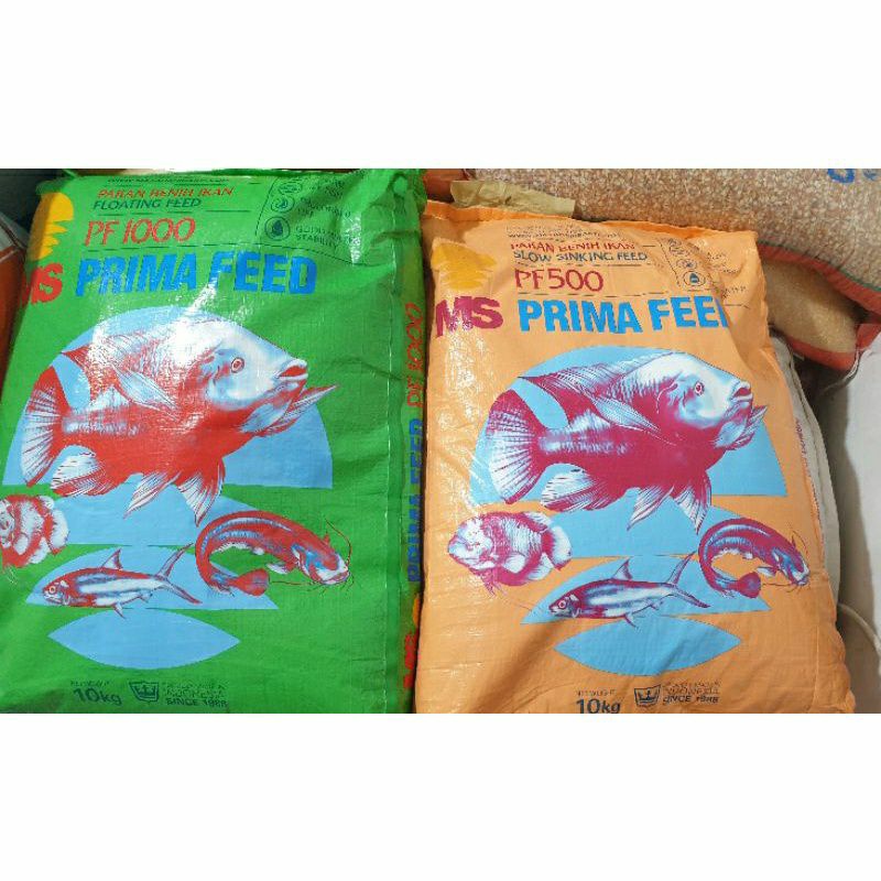 PF500 | PF1000 pakan benih ikan 10kg