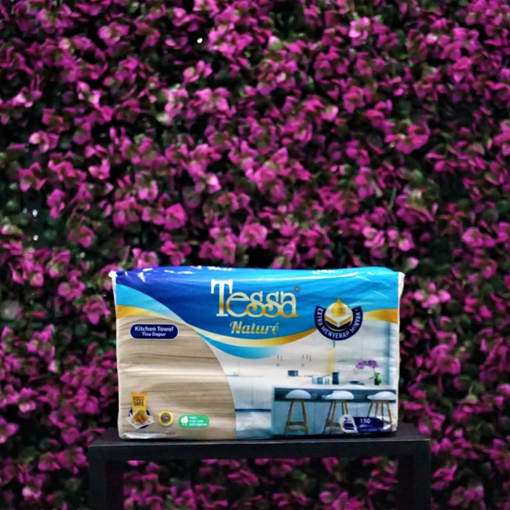 Jual Tissue Tessa Nature - Hand Towel - Unbleached Tissue - 150 sheets