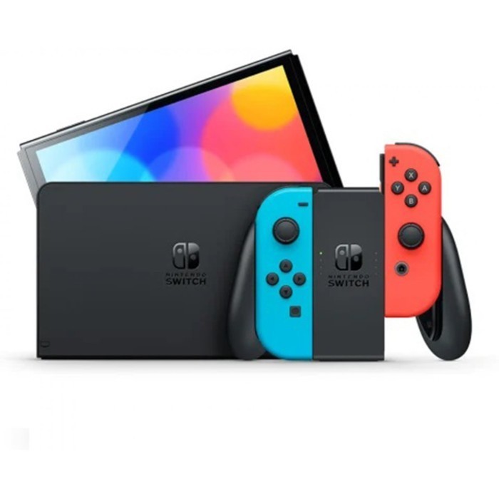 Nintendo Switch OLED Neon + Ring Fit Adventure