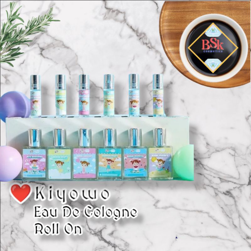 KIYOWO Eau De Cologne / Parfum Yeppu Yeppu x Chingu by Kiyowo 6 ml / KIYOWO Parfum Murah / Eau De Pa