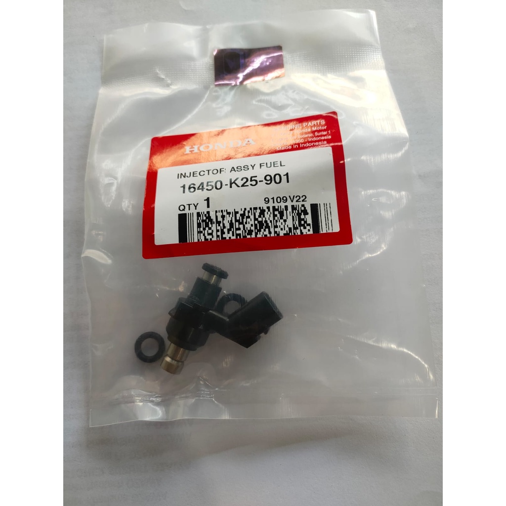 INJEKTOR INJECTOR ASLI ORIGINAL HONDA AHM K25 HONDA AHM BEAT FI BEAT ESP BEAT STREET