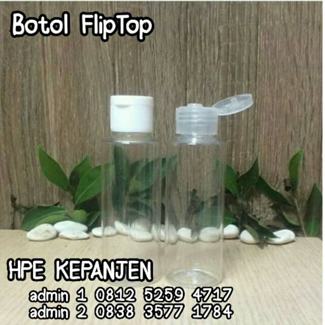 BOTOL FLIP TOP 100ML MURAH
